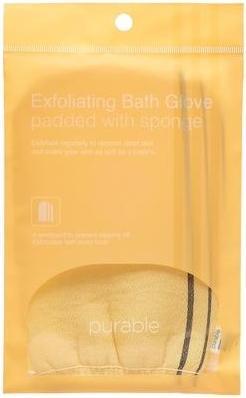 Immagine prodotto Purable Guanto da bagno esfoliante 1 pezzo - Rimuovi le cellule morte della pelle