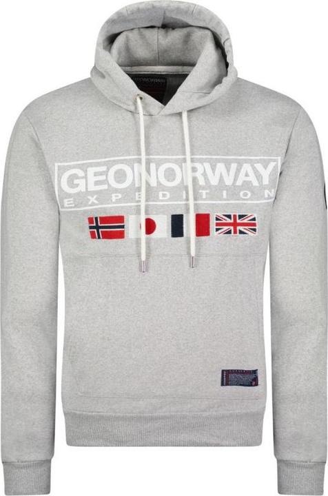 Geographical Norway Great Blended DB 317 M sweatshirt WY8612H/GN-Blended Gray