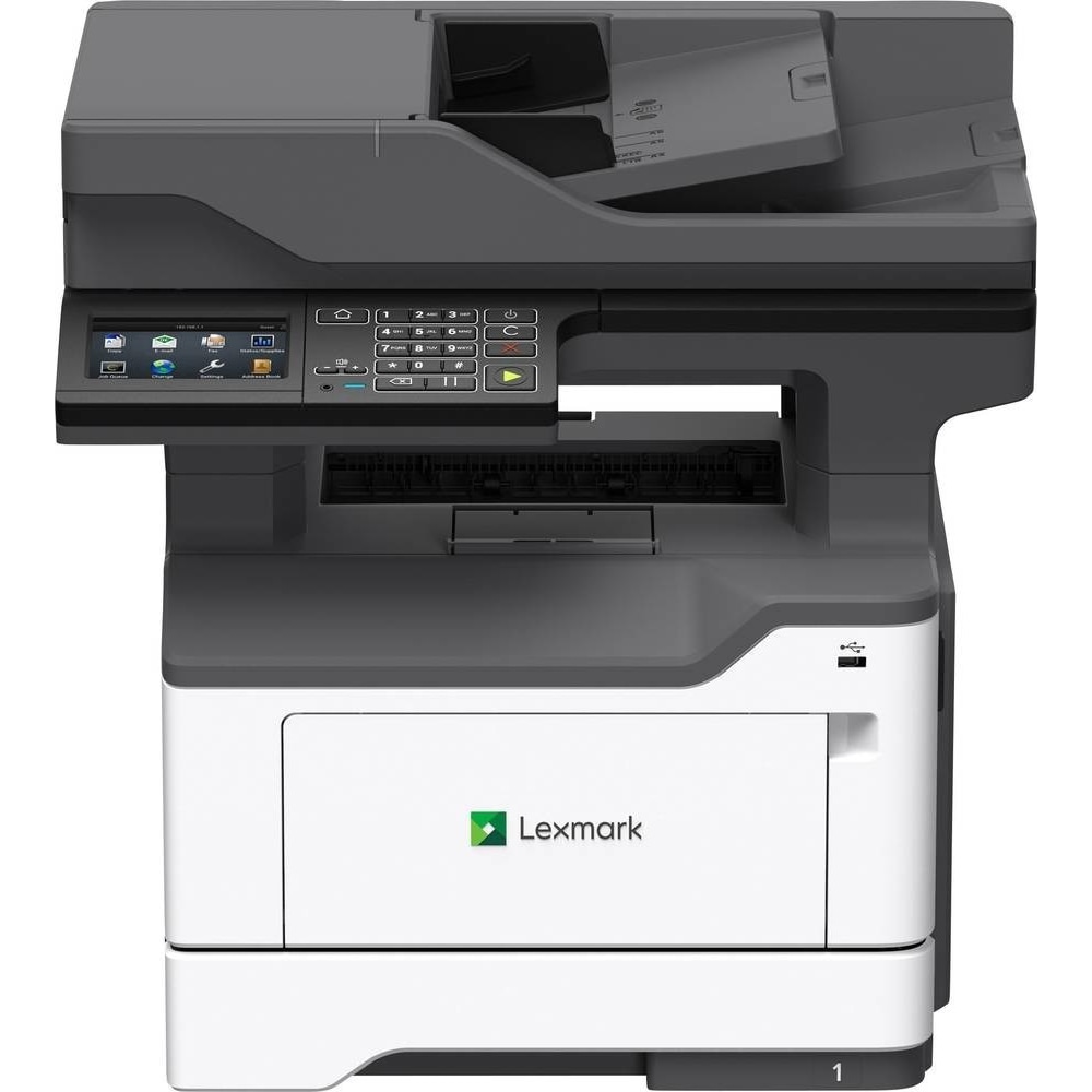 Lexmark Mx521ade (Laser, Farbe), Drucker, Weiss, Schwarz