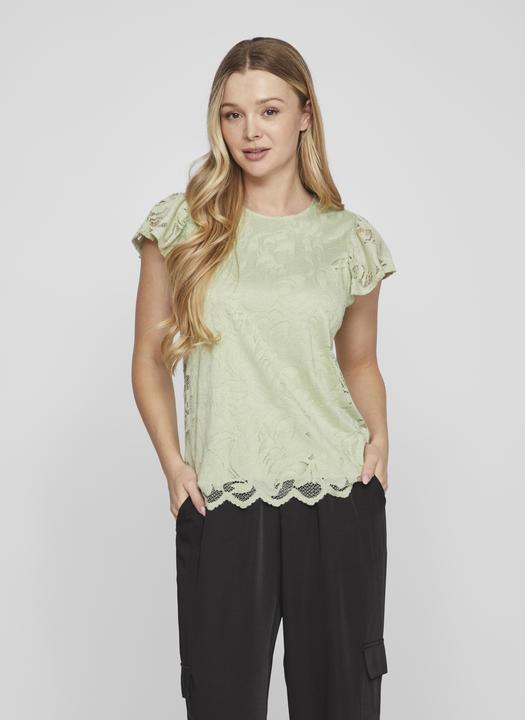 Produktbild Vila Spitzen Oberteil mit kurzen Ärmeln (XS)