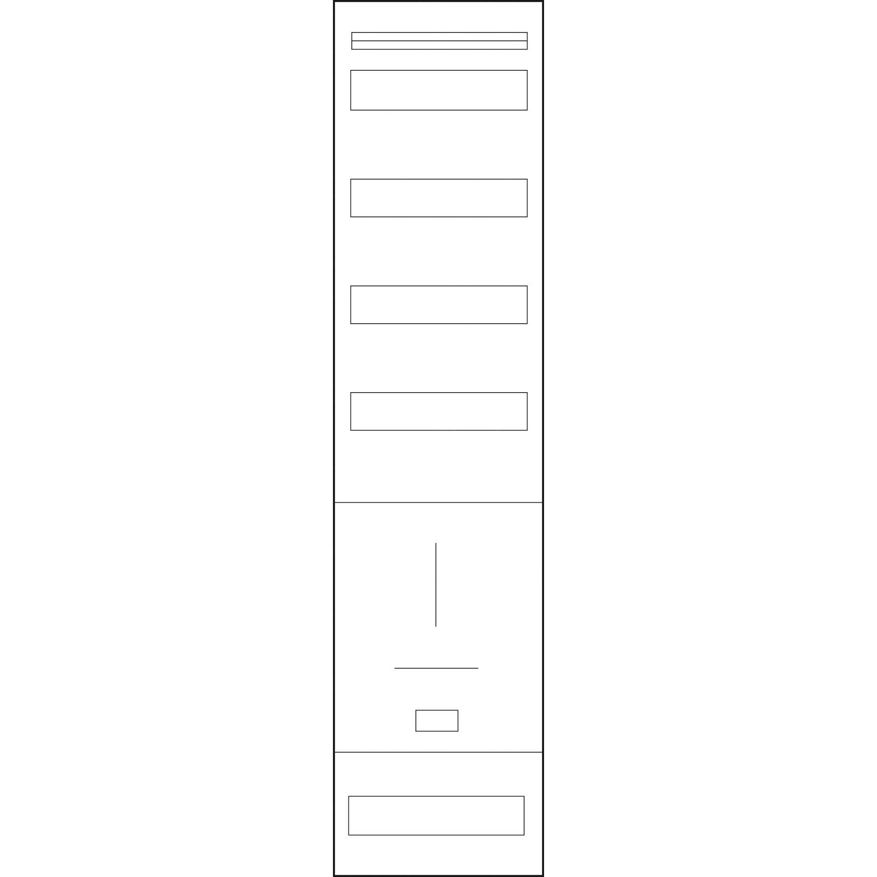 ABN, Verteilerschrank Zubehör, Standard-Tarifplatz