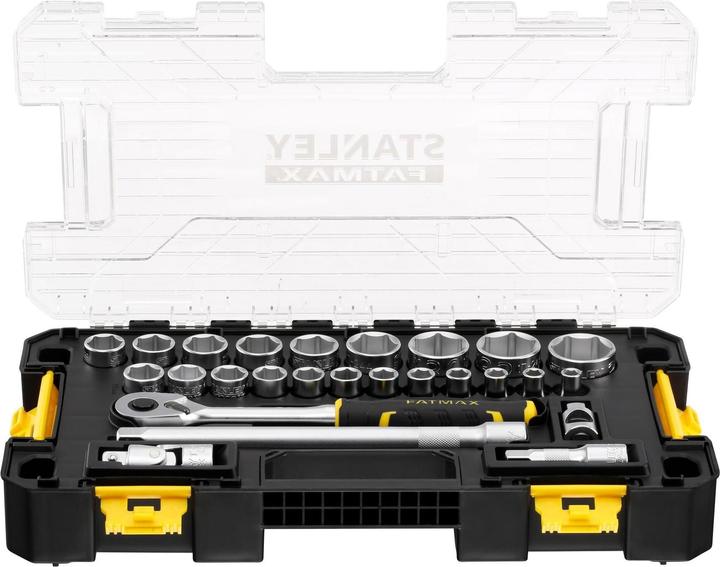 Actual product image Stanley Socket set STAK 1/2, 26 pieces (34 mm)