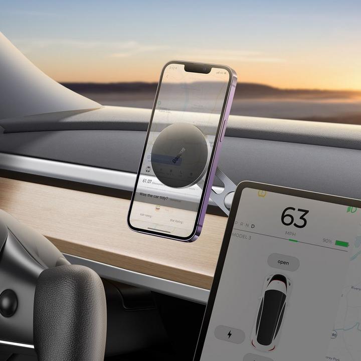 Actual product image Baseus Magnetic Car Mount T-Space
