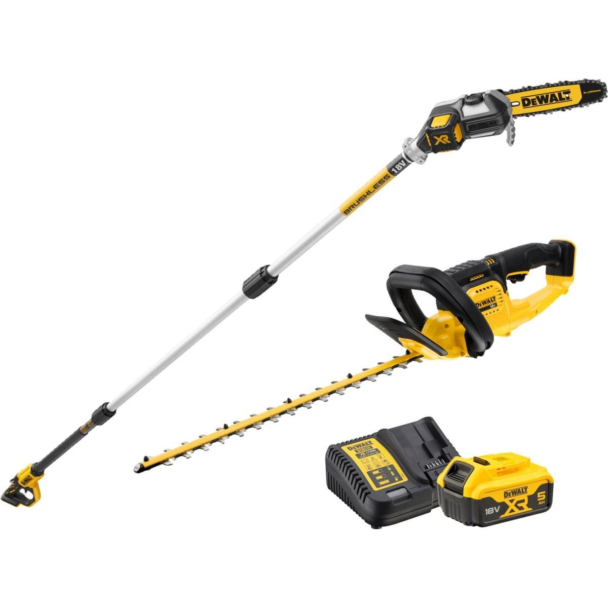 DeWalt, Decespugliatore, 18V topsav & haekkeklipper 2pak m/batterier (Lama per taglio metalli)