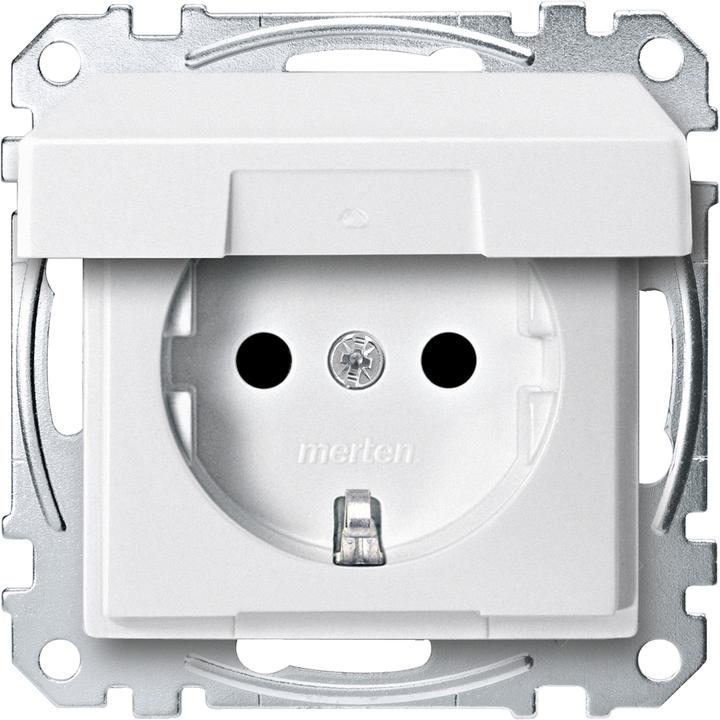 Produktbild Merten MEG2310-0419 Steckdose CEE 7/3 Weiss