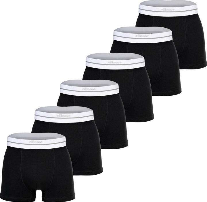 Ellesse Boxershort Casual Stretch AMBRIA Trunks 6P (M, 6er Pack)