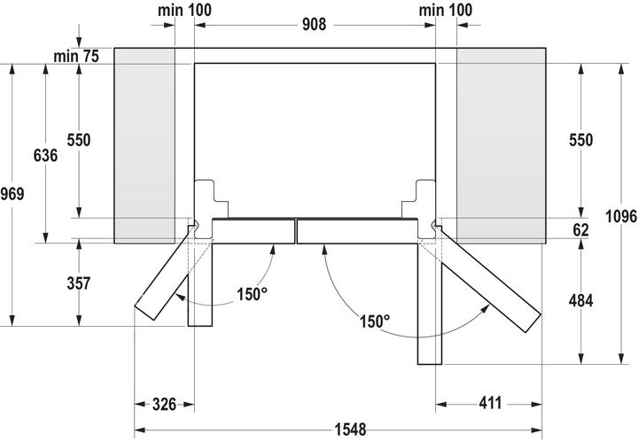 Actual product image Gorenje NRS918EMX (519 l)