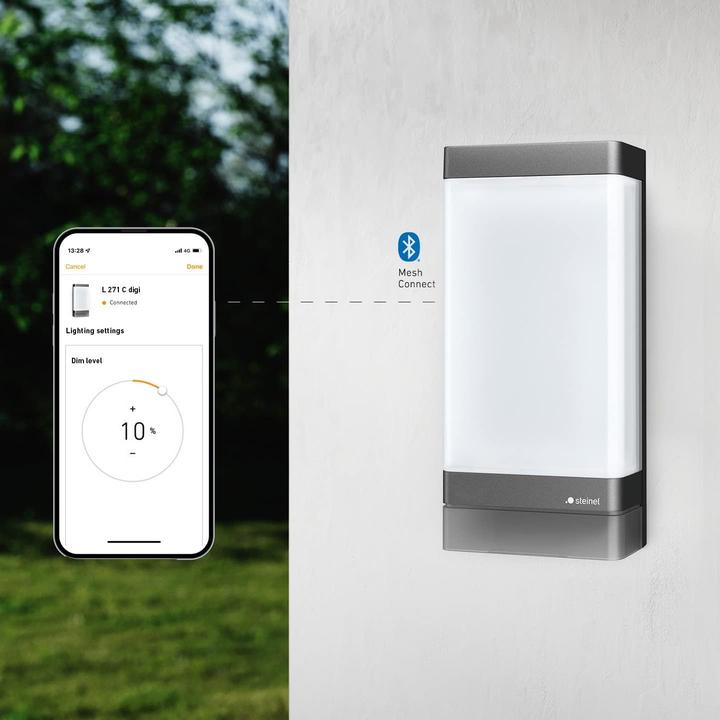 Produktbild Steinel 068714 - Wandleuchte 6.6 W 566 lm 3000 K Bluetooth (566 lm, IP44)