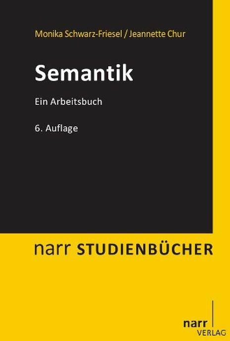 Produktbild Semantik (Deutsch, Jeannette Chur, Monika Schwarz-Friesel, 2014)