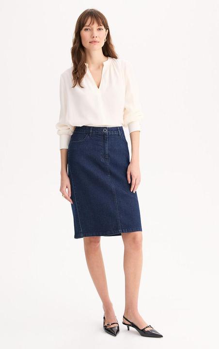 Image du produit Anne Weyburn Jupe en jean en denim stretch (44)