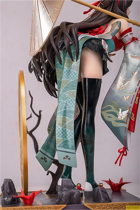 Actual product image Myethos Naraka: Bladepoint statuette PVC 1/7 Tsuchimikado Kurumi: Onmyoki Ver. 32 cm