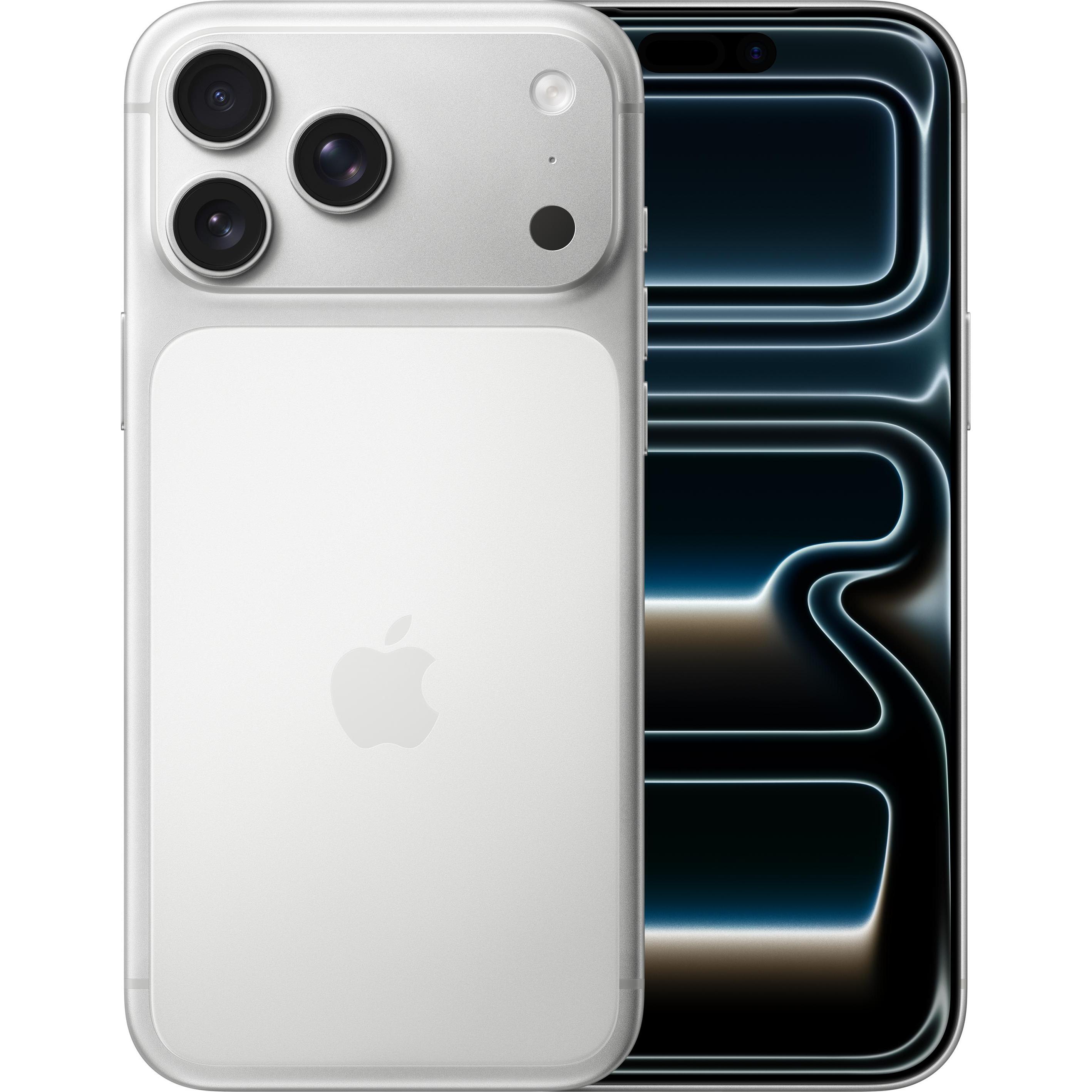 Apple iPhone 17 Pro Max (512 GB, Argento, 6.90", Doppia SIM, 5G), Smartphone, Argento