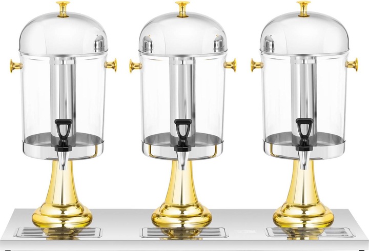 Produktbild Royal Catering Saftspender Getränkespender Gastro Getränke Dispenser Saftdispenser 3 x 8 L