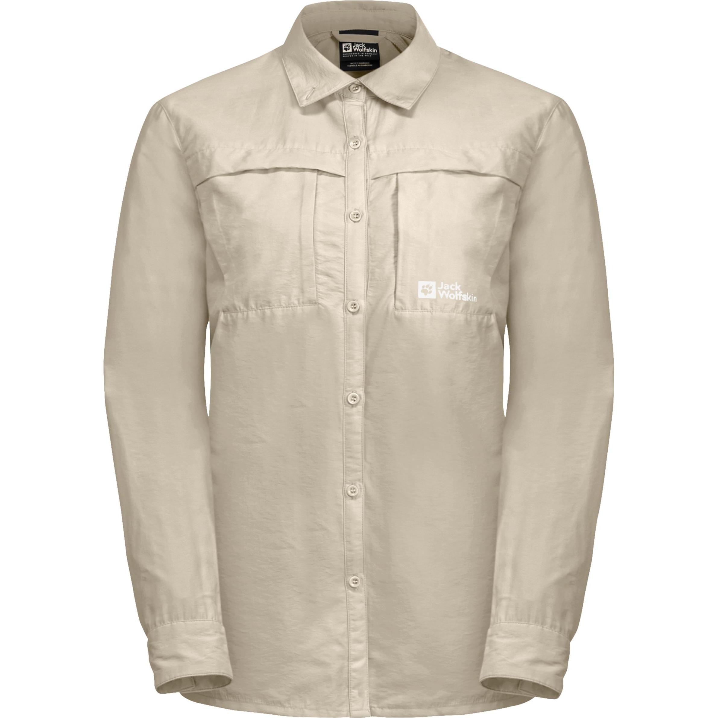Jack Wolfskin, Damen, Hemd, Barrier L/S Shirt W, Grau, (M)