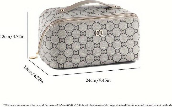 Actual product image Only-Bags.Store Travel make-up bag with multiple compartments, portable and spacious cosmetic storage bag (0.24 l)