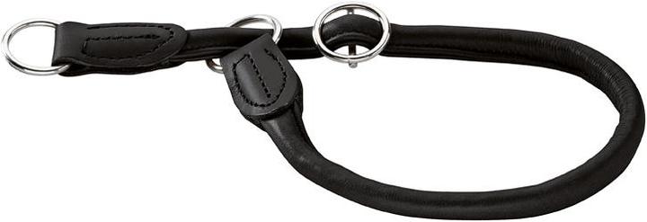 Immagine prodotto Hunter Collare da dressage rotondo e morbido in pelle di alce (40, 45, 50, 60, Cane, Sport cane)