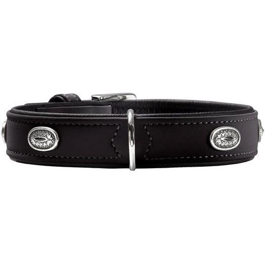 Hunter Halsband Softie Stone Kunstleder Nubuk (Hund), Halsband + Leine