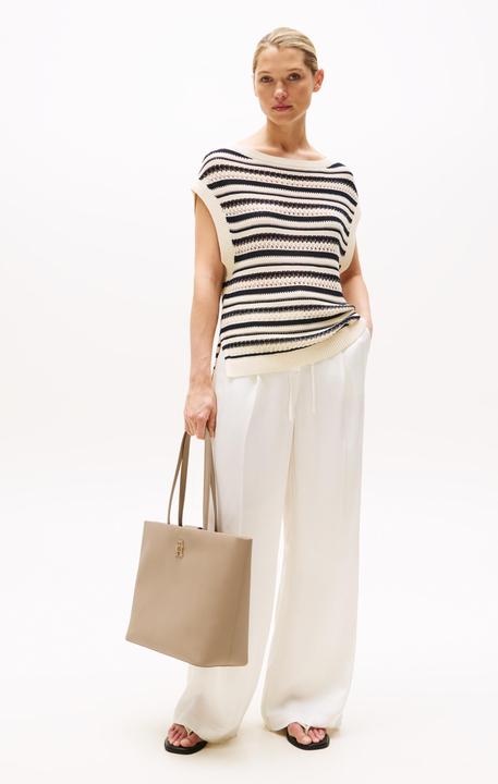 Immagine prodotto Tommy Hilfiger Borsa a tracolla moderna con vano interno, beige
