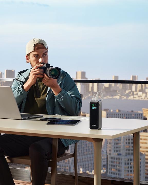 Image du produit Anker Prime PowerBank 27650mAh 250W noir (27650 mAh, 250 W, 99.54 Wh)