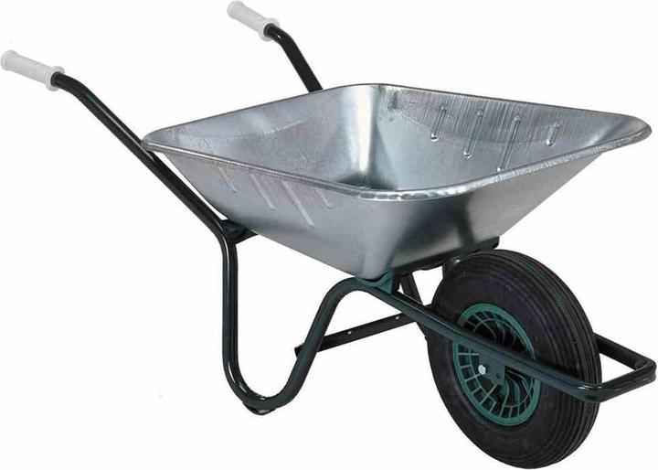 Produktbild FORT Universalschubkarre, verzinkt 85 Liter verst.Mulde, Kippbügel