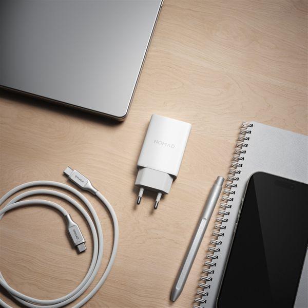 Actual product image Nomad 40W USB-C GaN Slim Wall Charger White (40 W, 1 portion)