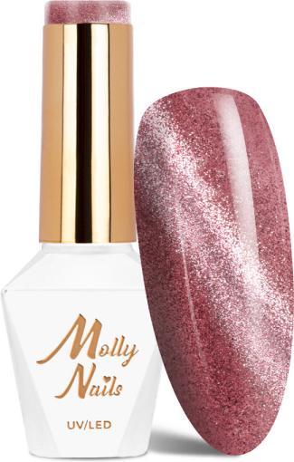 Immagine prodotto Molly Nails Gellack Cat Eye Womanity Kissing UV/LED (Smalto per unghie effetto gel)