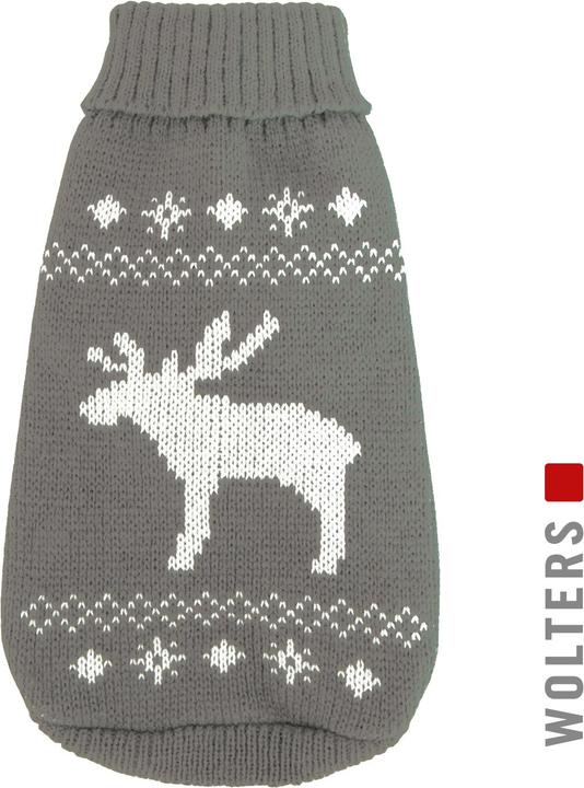 Immagine prodotto Wolters Pullover a maglia alce per cani- (25, Maglione per cani)