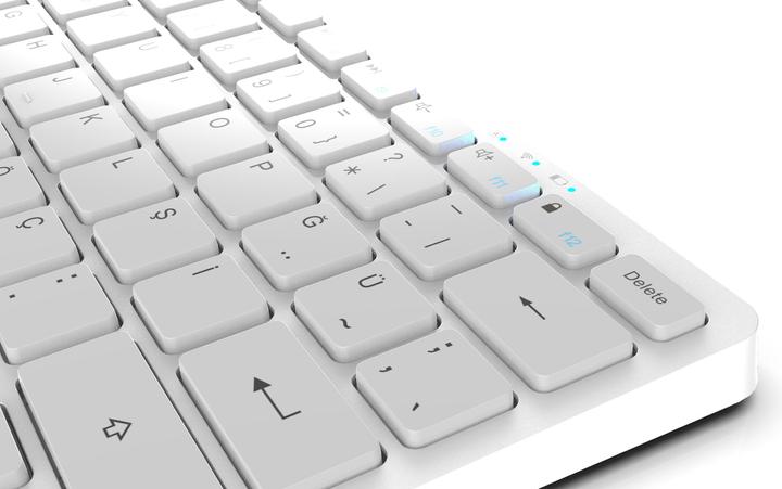 Produktbild Inca Tastatur IBK-565BT, Bluetooth, 5.0 Smart, Silber (DE, Kabellos)