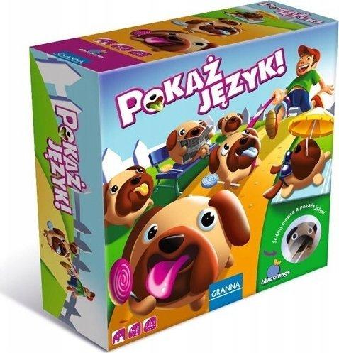 Actual product image Adamigo Show your tongue! Game for pre-school children 00446 GRANNA (German)