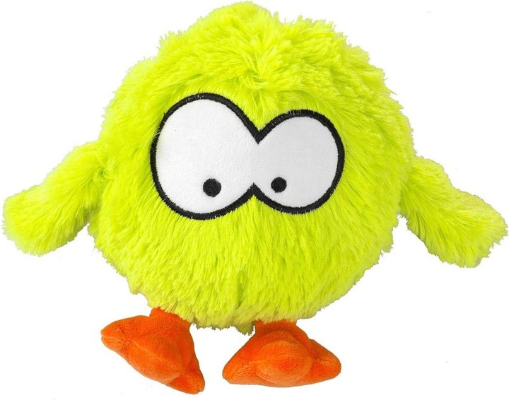 EBI Coockoo Dog Toy Bouncy Jumping Ball mit Soundchip (Plüschspielzeug Hund)