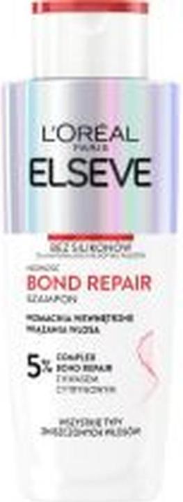 Productafbeelding L'Oréal Paris L'Oreal Elseve Bond Repair Shampoo Versterkt de interne haarbanden 200Ml (Vloeibare shampoo, 200 ml)