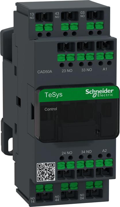 Actual product image Schneider Hilfsschütz 5S CAD50AP7 Steuerkontakte Spule 230V 50/60Hz SnapIN