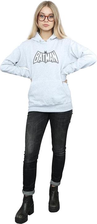 Produktbild Batman Retro Crackle Logo Kapuzenpullover (L)