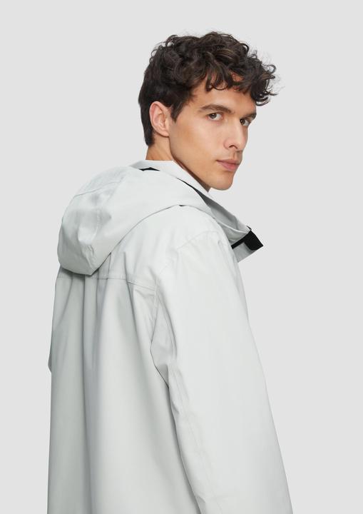 Image du produit S.Oliver Outdoor-Jacke Wasserdichte Kapuzenjacke mit reflektierendem Detail (XL)
