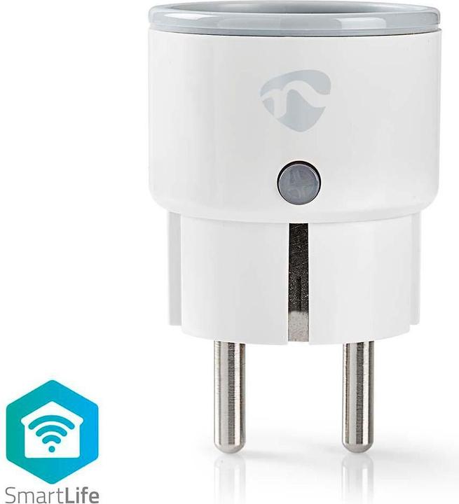 Actual product image Nedis WLAN Smartplug (WIFIP110FWT) - Energy monitoring, Schuko type F, 10 A