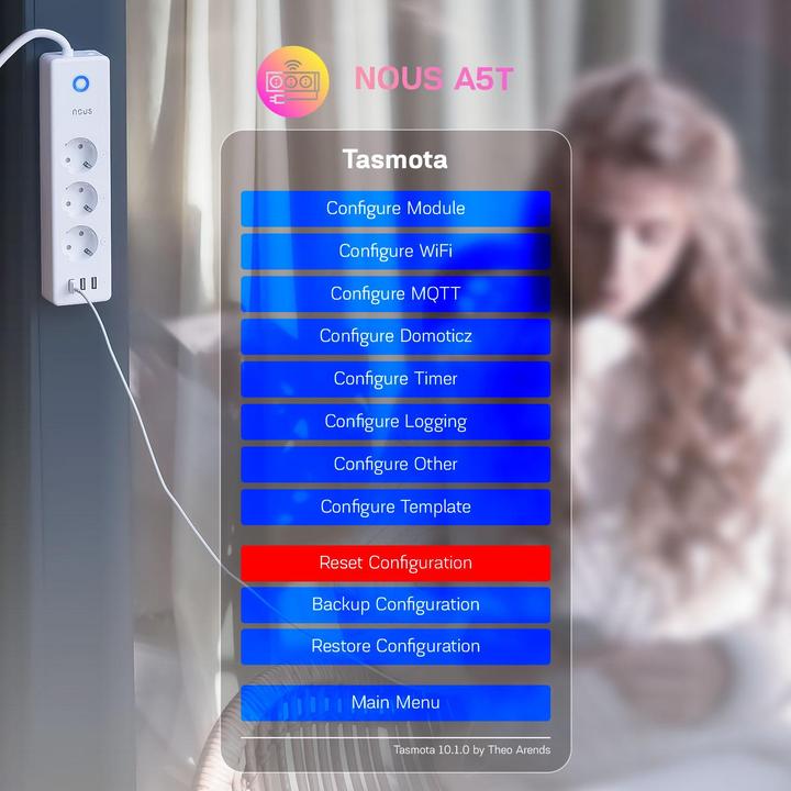 Actual product image Nous A5T Smart Power Strip (3x)
