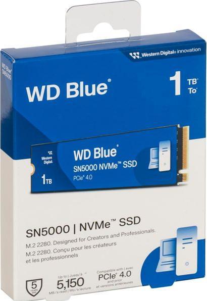 Produktbild WD Blue SN5000 powered by SANDISK (1000 GB, M.2 2280)