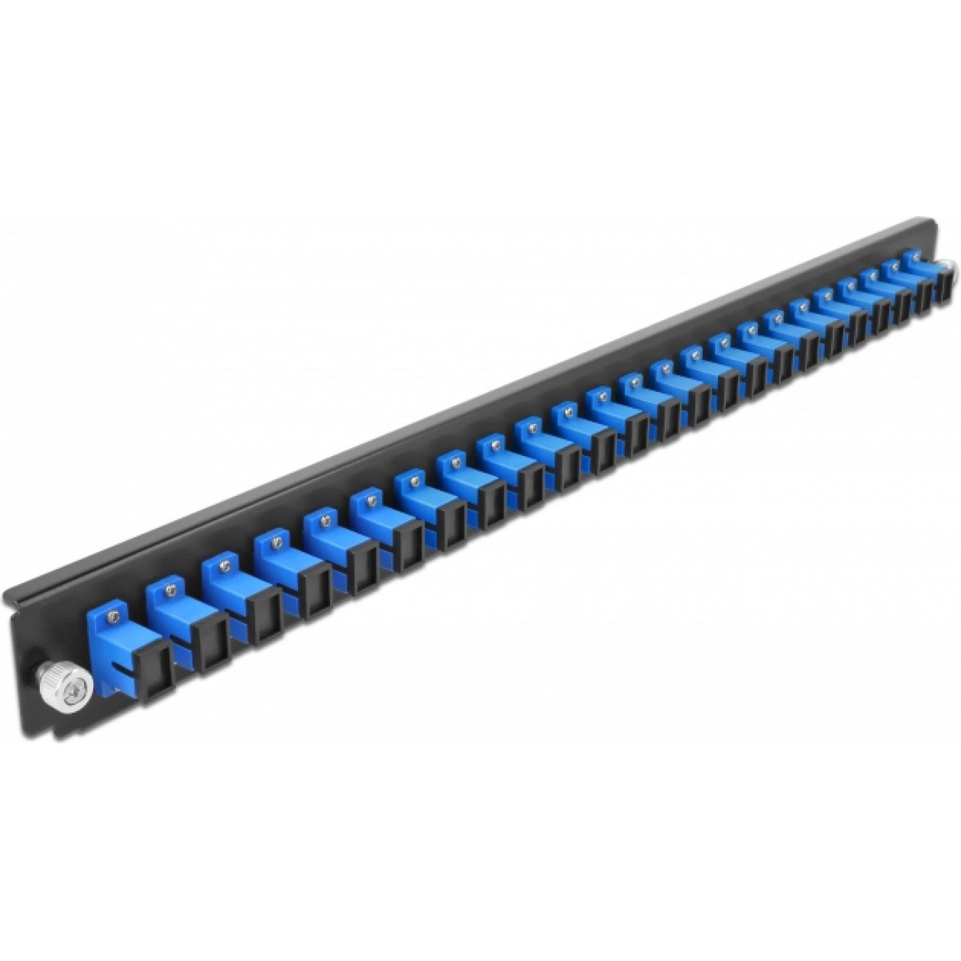 Thumbnail - Delock Rack-Montageblech für Glasfaser-Spleissbox (CAT6, 0.04 m), Netzwerkkabel