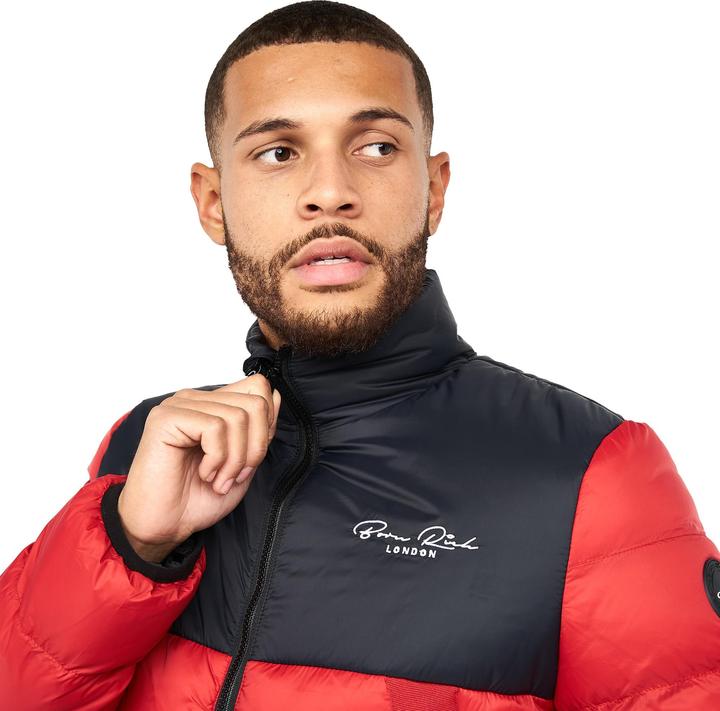 Actual product image Born Rich Mens Lyden Oversized Puffer Jacket (XL)
