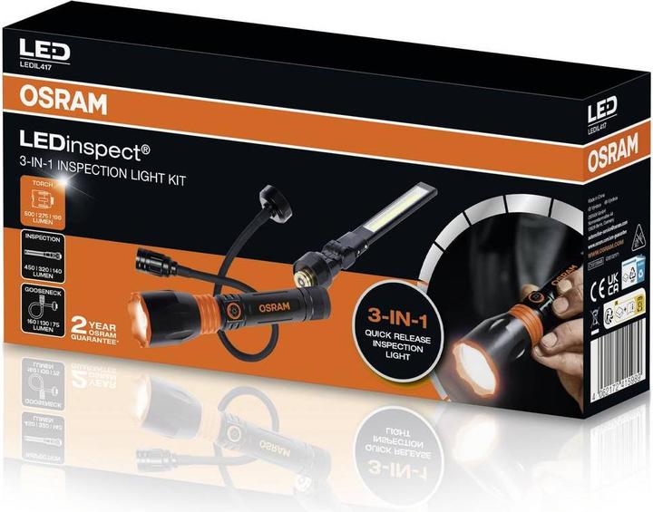 Actual product image Osram LEDIL417 LEDinspect 3-IN-1 INSPECTION LIGHT Arbeitsleuchte (500 lm)