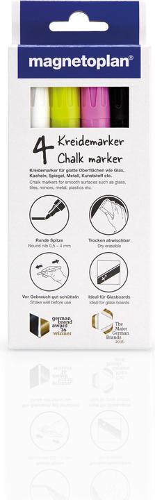 Actual product image Magnetoplan Chalk marker (Multicolor, 3 mm, 1 x)