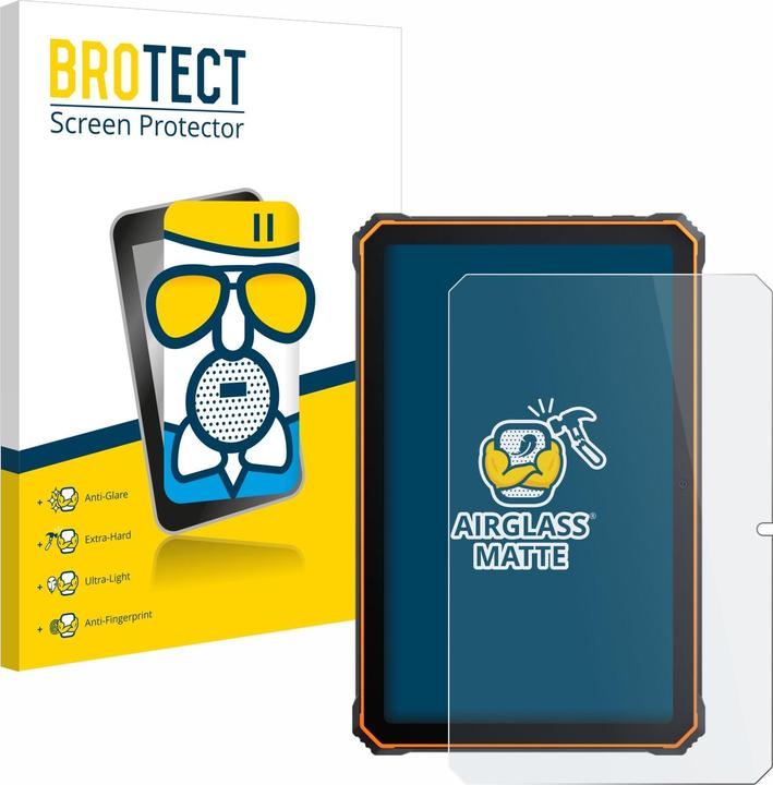Produktbild BROTECT AirGlass Panzerglasfolie Matt (1 Stk., Blackview Active 8 Pro)
