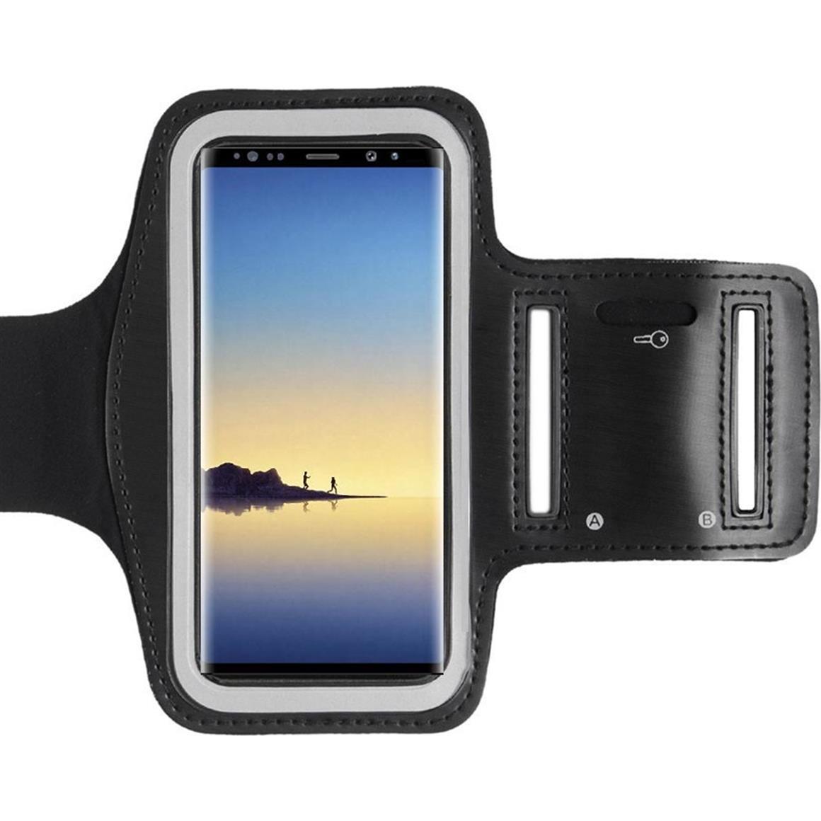 Thumbnail - CoverKingz Sportarmband für Samsung Galaxy Note 8, Smartphone Sportarmband, Schwarz