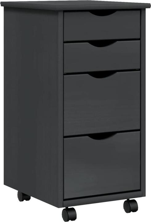 vidaXL Rollschrank (34 x 39 x 65.50 cm)