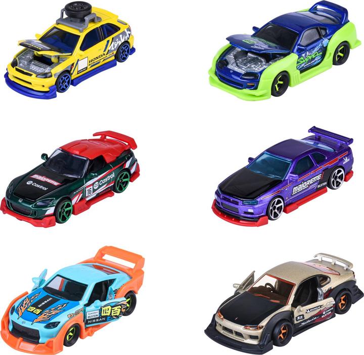 Immagine prodotto Majorette JDM Legends Deluxe Cars, 6 serie.