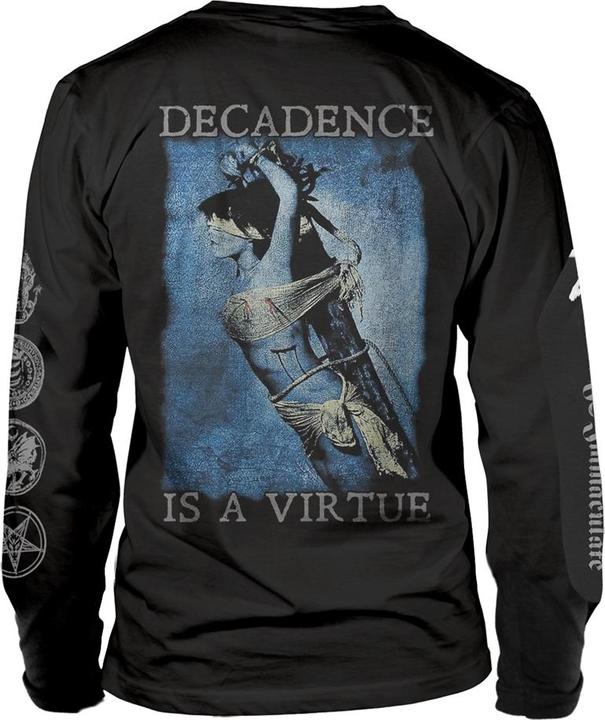 Actual product image Cradle Of Filth Decadence Long Sleeve T Shirt M Black (M)