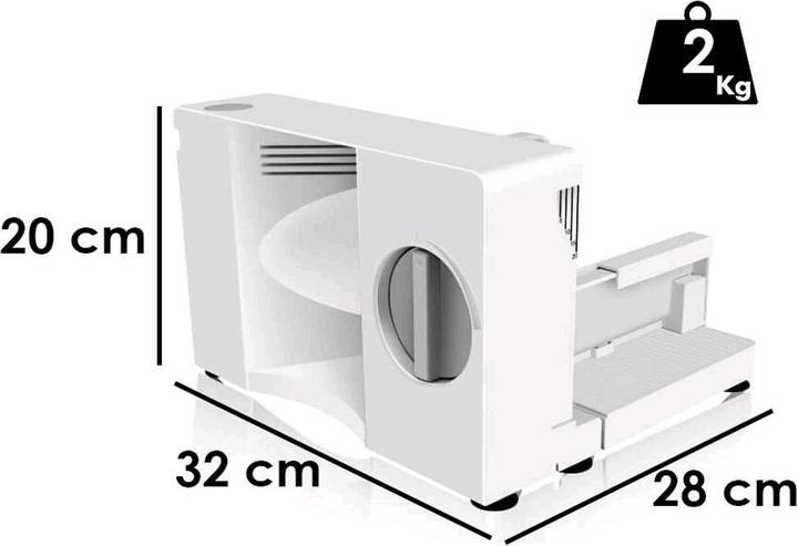 Actual product image RGV Ausonia Smarty 170 Folding Slicer saves