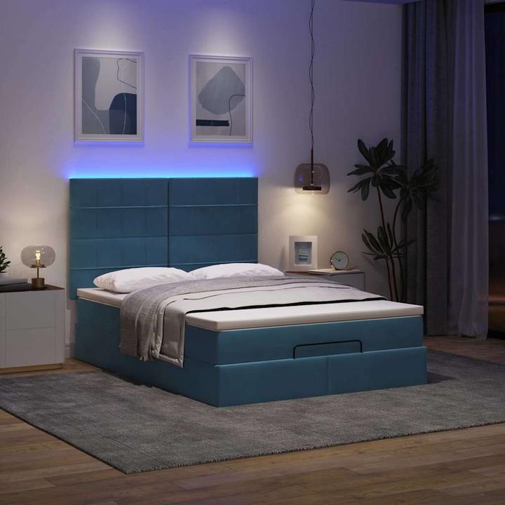 Produktbild vidaXL Ottoman-Bett (140 x 190 cm)