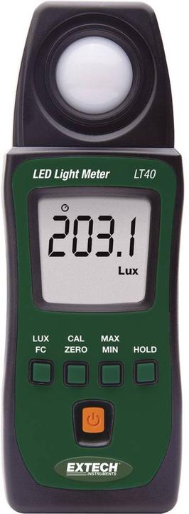 Produktbild Extech Luxmeter LT40 Kalibriert nach