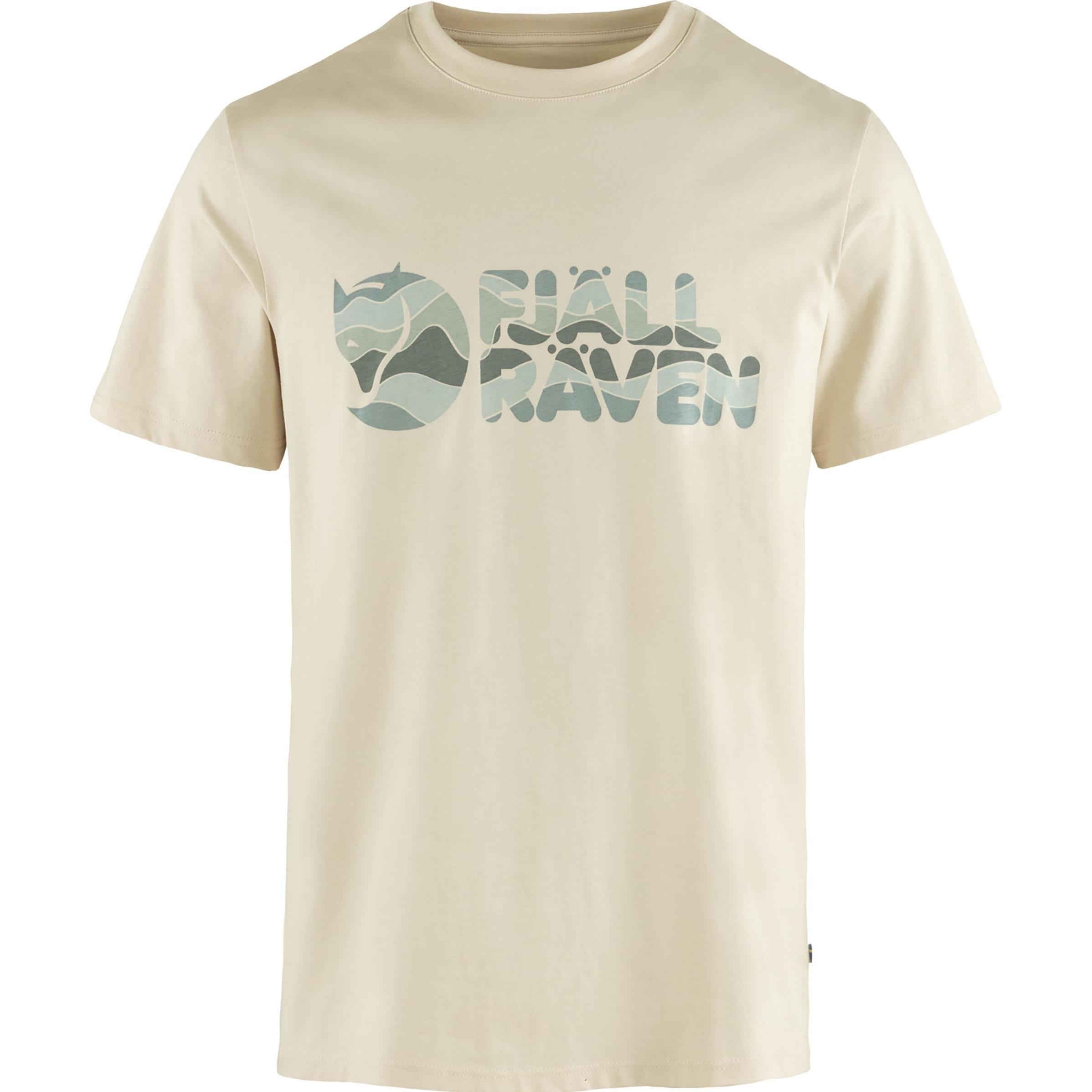 Fjällräven, Herren, Shirt, Multicolor Logo T-shirt, Weiss, (M)